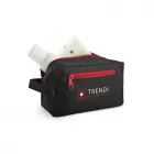 Bolsa de Cosméticos - detalhe vermelho