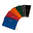 Bloco de anotação com fecho de pino