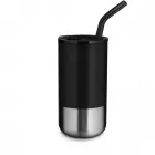 Copo em inox 550ml (preto)
