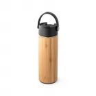  Squeeze Bambu e Inox 440ml com alça