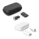 Kit de adaptadores USB (branco e preto)