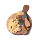 Kit queijo 3 peças personalizado, kit queijo para personalização, kit queijo para brinde, kit queijo 3 peças para personalizar, kit queijo em madeira para personalizar (imagem demonstrativa)