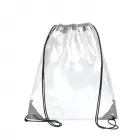 mochila saco Transparente PVC 