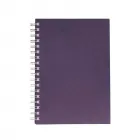 Caderno na cor lilás