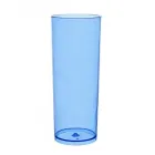 Copo Long Drink, cristalino em azul