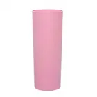 Copo Long Drink na cor rosa claro