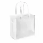 Sacola com zíper branca