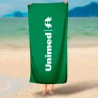 Toalha de praia verde