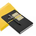 caderno de anotações executivo amarelo