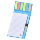 Bloco de anotações ecológico com caneta