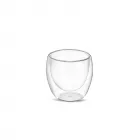 Copo Vidro Parede Dupla 160ml 