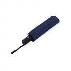 Guarda-chuva automático de nylon com impacto impermeável e proteção UV, tecido interno em vinil. Com estrutura em aço e 8 varetas em fibra de vidro, possui pegador plástico