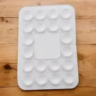 Ventosa para celular branca