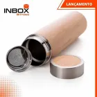 Garrafa em bambu e aço inox