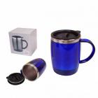 Caneca portátil plástica e inox 450 ml