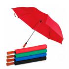 Guarda-chuva com capa protetora e abertura automática