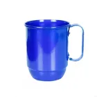 Caneca de alumínio azul