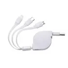 Cabo USB Retrátil 3 em 1