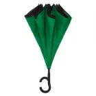 Guarda-chuva verde com cabo plástico emborrachado