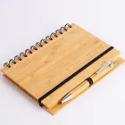 Kit caderno ecológico com caneta