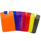 Adesivo Porta Cartão de PVC para Celular - cores