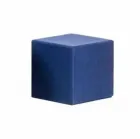 Bloco de anotações cubo azul