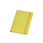 Caderneta emborrachada amarela