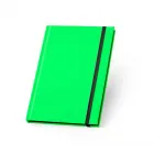 Caderno para anotações Fluorescente Verde