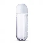 Squeeze Plástico 700ml Porta Comprimido Branco