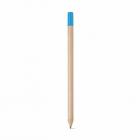 Lápis apontado resistente e personalizado - detalhe azul claro