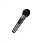 Microfone unidirecional com estrutura leve em plástico