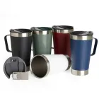 Caneca Térmica Inox com Abridor em várias cores