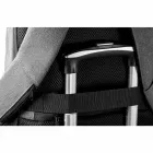 Mochila para notebook com tira de transporte.