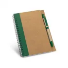 Caderno B6 ASIMOV verde