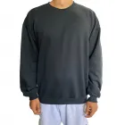 Blusão de Moletom Preto - frente