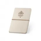 caderno a5 capa linho personalizado