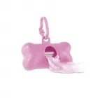porta saquinho pet rosa