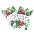 Envelope aromático com estampa floral