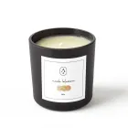 Vela Aromática personalizada com aroma escolhido pelo cliente em copo preto