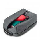 Mochila para notebook com compartimento frontal forrado, ideal para transporte de roupa (ou para lazer)