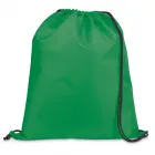 Sacola tipo mochila verde