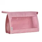Nécessaire organizadora em poliéster - rosa