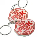 Chaveiro Emborrachado com relevo - Fisk