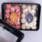 Lata com Visor e Pipocas Gourmet