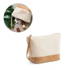 Bolsa de cosméticos personalizada 100% algodão