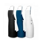 Avental de algodão e poliéster com 2 bolsos