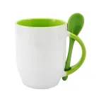 Caneca de Cerâmica 325ml com Colher