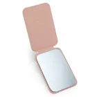 Espelho de Bolso em Sintético Rosa