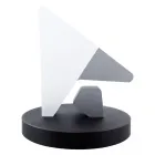  Troféu 3D com Base em PLA Preta