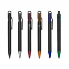 Caneta Plástica com Acionamento por Clique – Azul 1.0 mm - cores